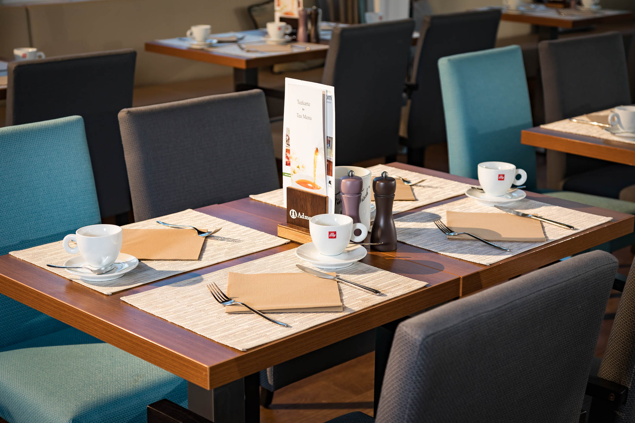 Ein Ort, der mit Ruhe antwortet